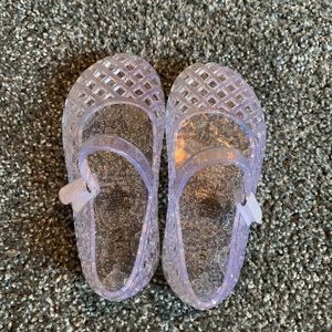 Clear toddler Jelly sandals